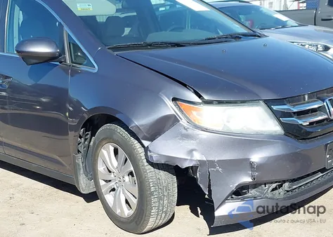 2016 Honda Odyssey Ex-L z USA, uszkodzony, nr VIN 5FNRL5H68GB009495